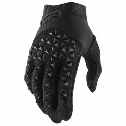 100% Airmatic Handschuhe | Black-charcoal