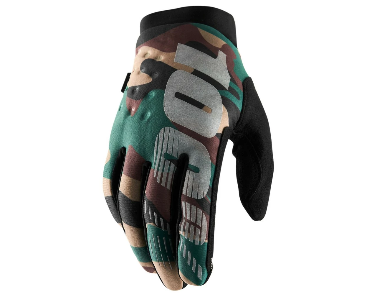 100% Brisker Schlechtwetter Handschuhe | Camo Black 3 100% Brisker Schlechtwetter Handschuhe | Camo Black