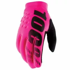 100% Brisker Schlechtwetter Handschuhe | Neon Pink