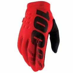 100% Brisker Schlechtwetter Handschuhe | Red