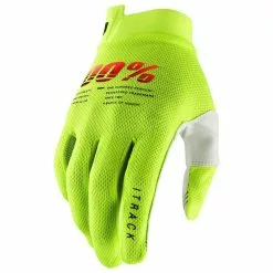 100% ITrack Handschuhe (SP21) | Fluo Yellow