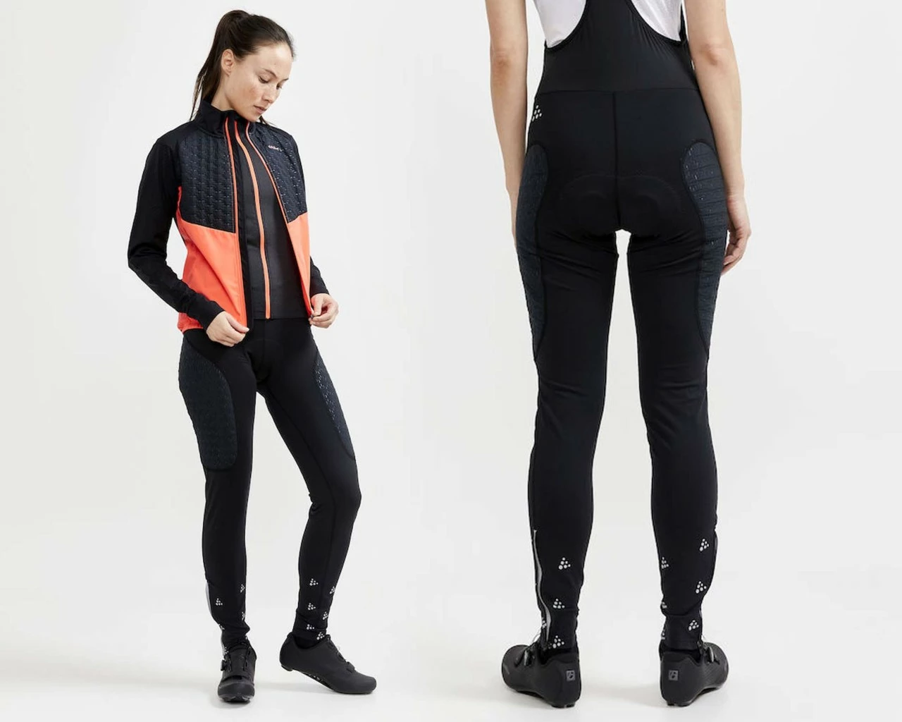 Craft Adv Bike SubZ Lumen Damen Bib Tights | Black – Bild 2