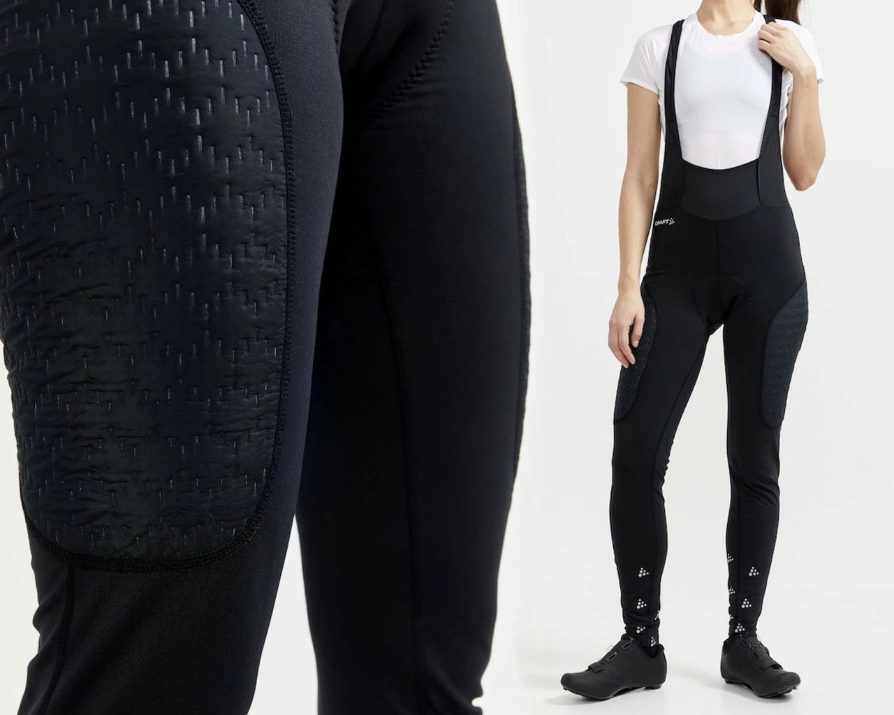 Craft Adv Bike SubZ Lumen Damen Bib Tights | Black – Bild 3