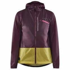 Craft Adv Offroad Damen Windjacke | Burgundy-cress