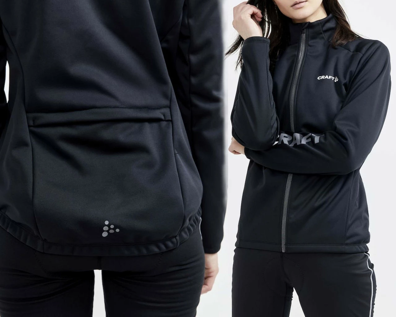 Craft Core Bike SubZ Damen Jacke Langarm | Black 5 Craft Core Bike SubZ Damen Jacke Langarm | Black – Bild 3