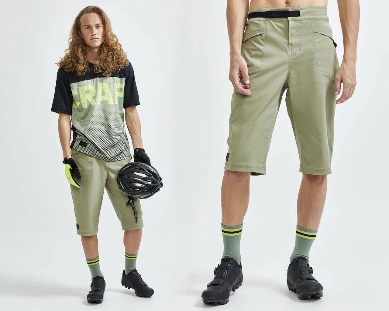 Craft Core Offroad XT Shorts Mit Pad | Forest – Bild 2