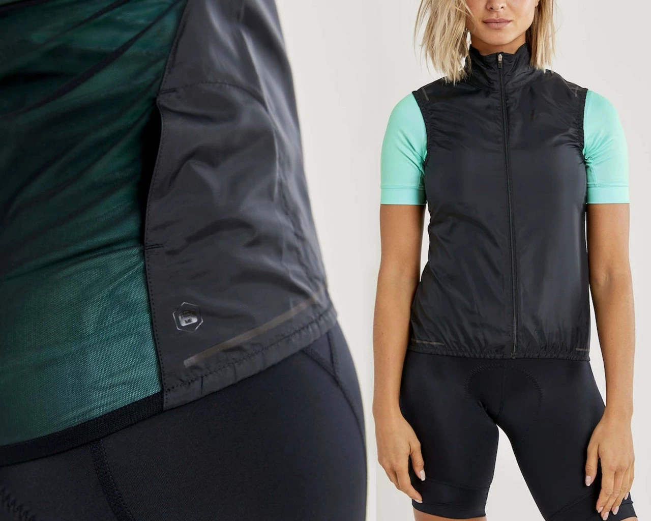 Craft Essence Light Damen Windweste | Black 5 Craft Essence Light Damen Windweste | Black – Bild 3