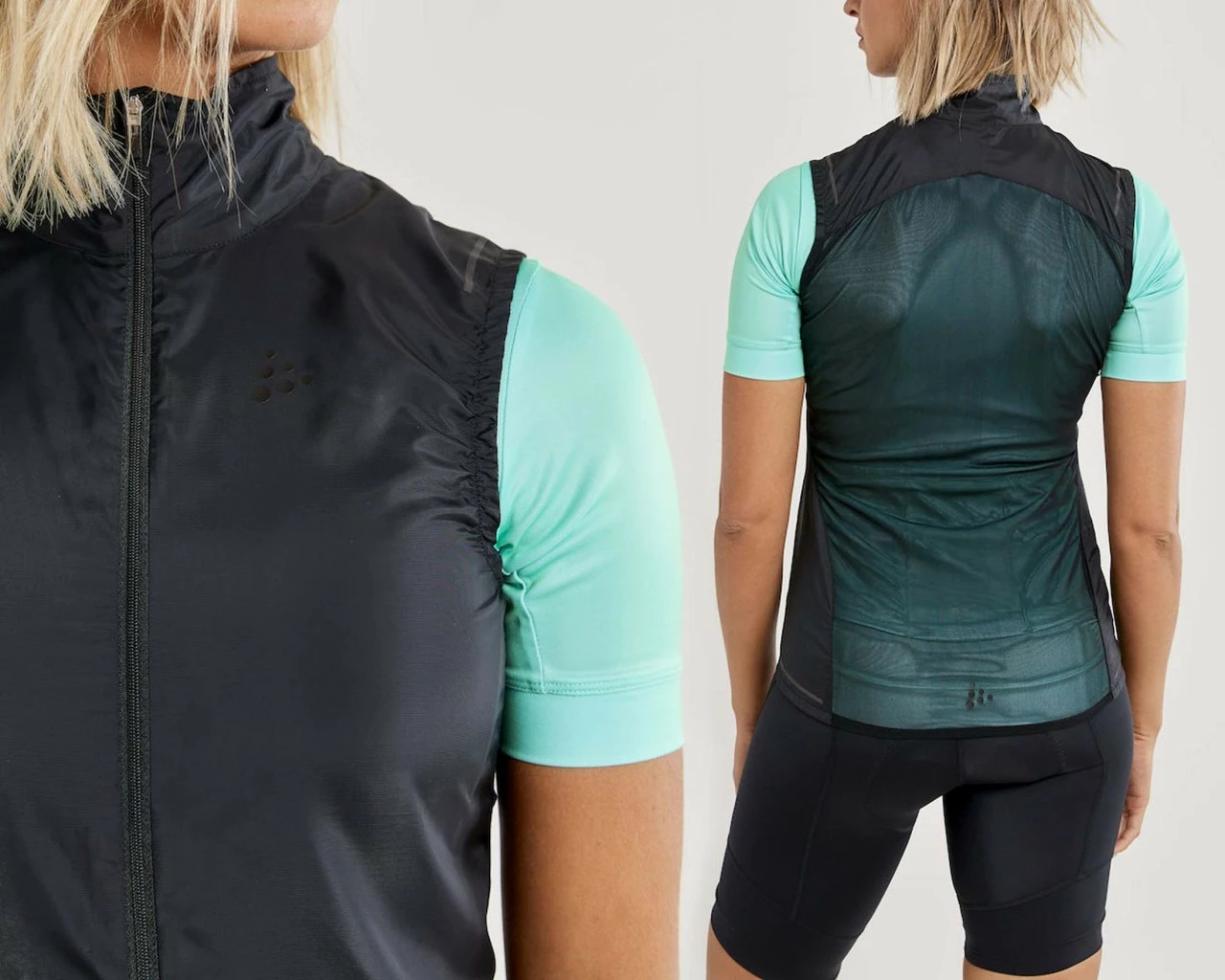 Craft Essence Light Damen Windweste | Black 6 Craft Essence Light Damen Windweste | Black – Bild 4