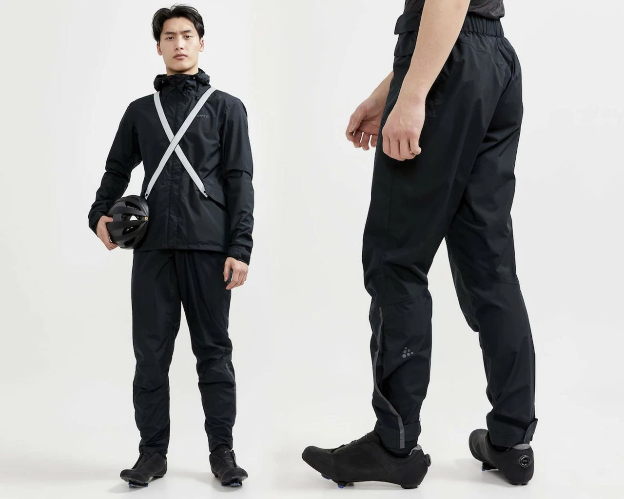 Craft Hale Hydro Pants - Wind/wasserabweisende Hose | Black – Bild 2