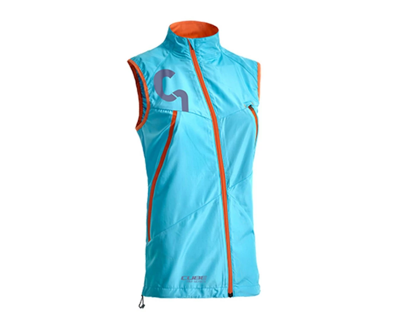 Cube AM WLS Windweste | Blue N Nectarine 3 Cube AM WLS Windweste | Blue N Nectarine