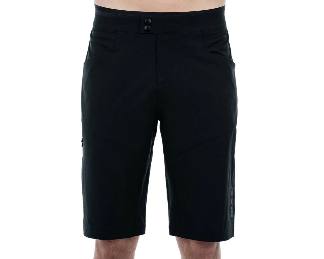 Cube ATX Baggy Shorts CMPT Inkl. Innenhose | Black – Bild 2