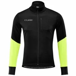 Cube Blackline Softshelljacke Safety | Black´n´neon Yellow
