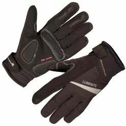 Endura Damen Luminite Langfinger-Handschuhe | Schwarz
