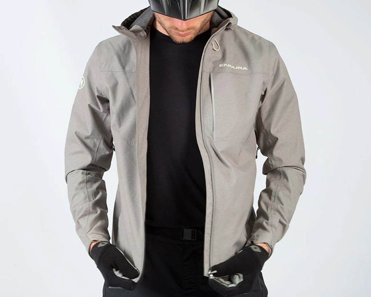 Endura Hummvee Wasserdichte Kapuzenjacke | Fossil 5 Endura Hummvee Wasserdichte Kapuzenjacke | Fossil – Bild 3