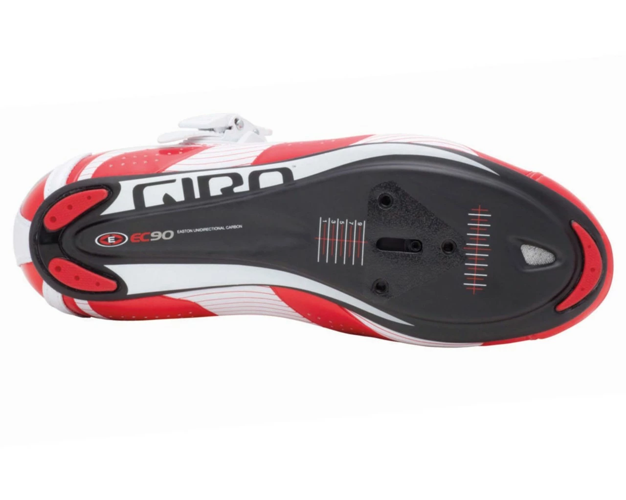 Giro Factor Rennrad Schuhe | Red-white 4 Giro Factor Rennrad Schuhe | Red-white – Bild 2