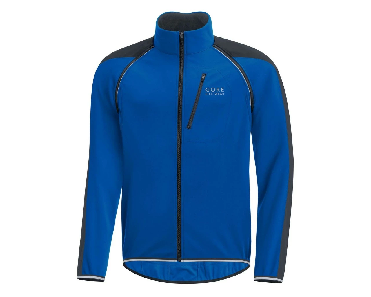 Gore Bike Wear Phantom Plus Windstopper Zip-Off Jacke - Passform Comfort | Brilliant Blue-black