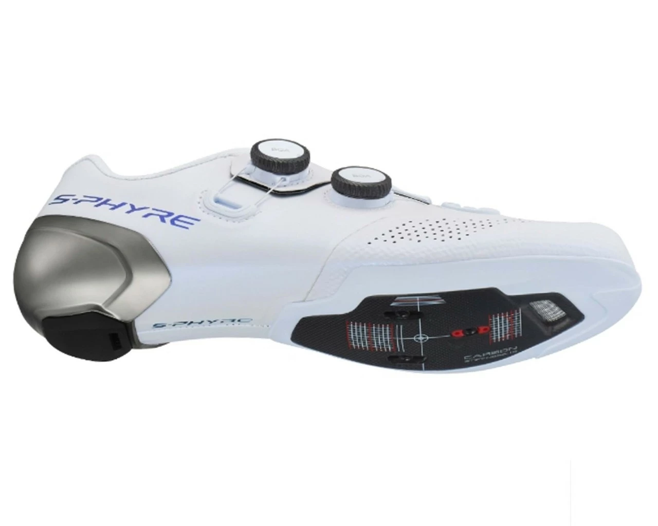 Shimano S-Phyre SH-RC902 Rennradschuhe | White 4 Shimano S-Phyre SH-RC902 Rennradschuhe | White – Bild 2