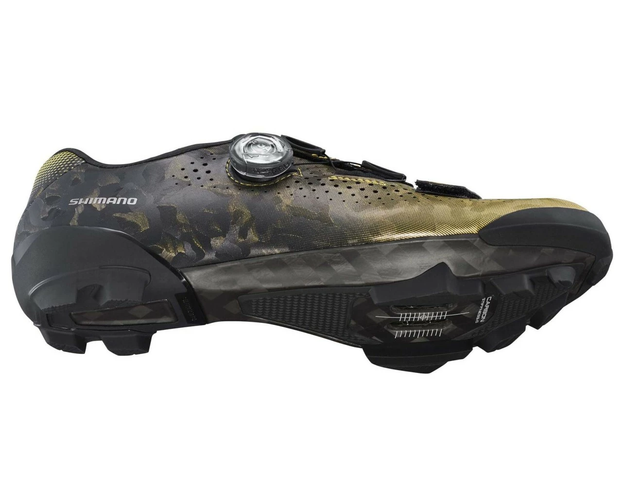 Shimano SH-RX800 Women Gravel Fahrradschuhe | Yellow Gold – Bild 2