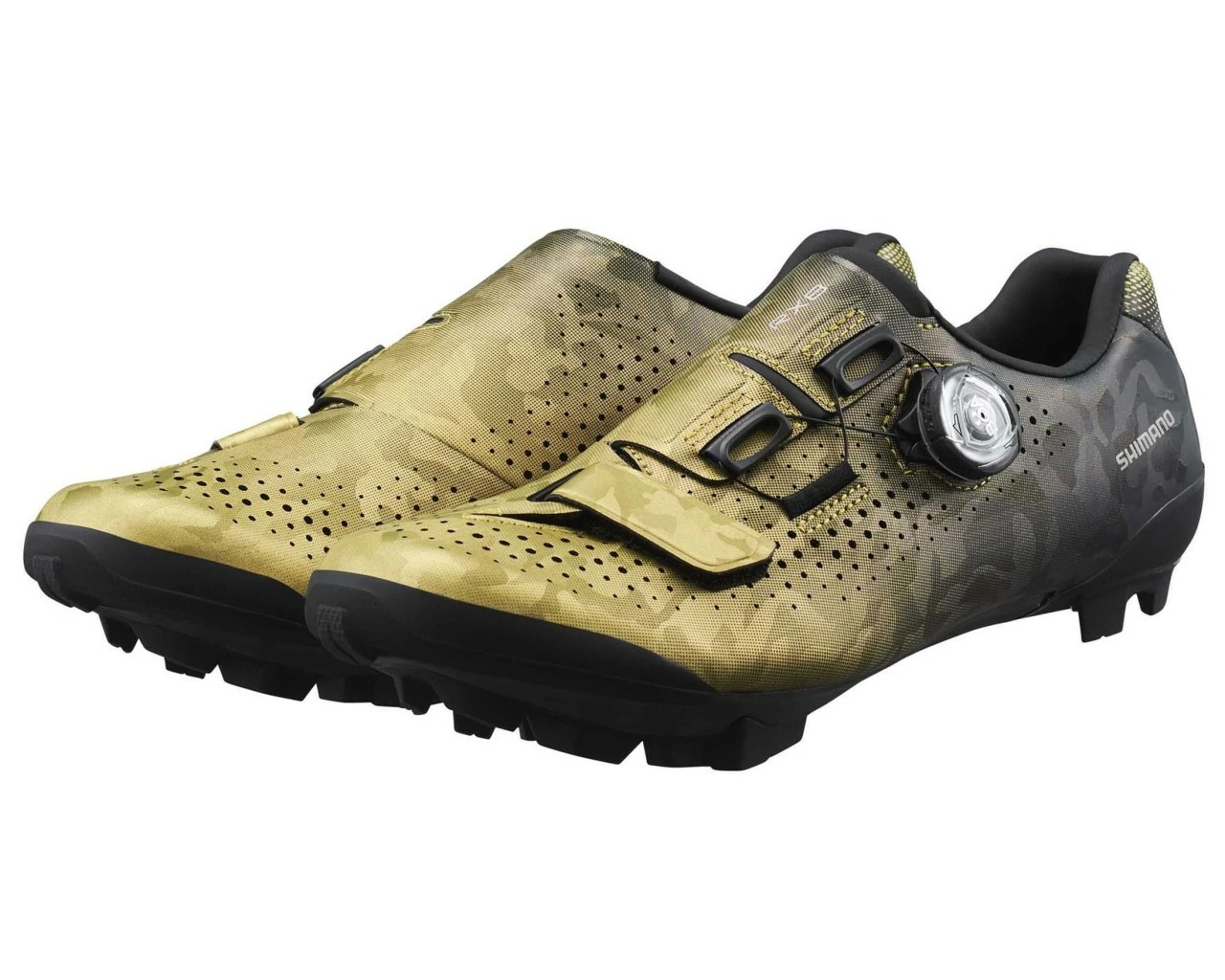 Shimano SH-RX800 Women Gravel Fahrradschuhe | Yellow Gold – Bild 4
