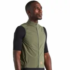 Titelseite 70 Specialized Prime Wind Weste | Oak Green