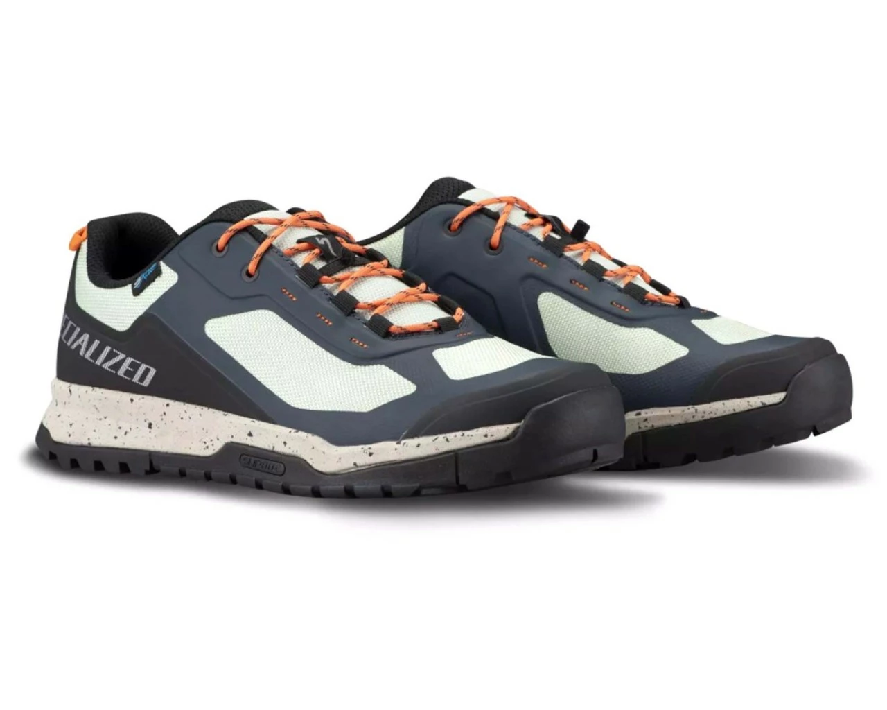 Specialized Rime Flat MTB Schuhe | Cast Blue-CA White Sage-blaze