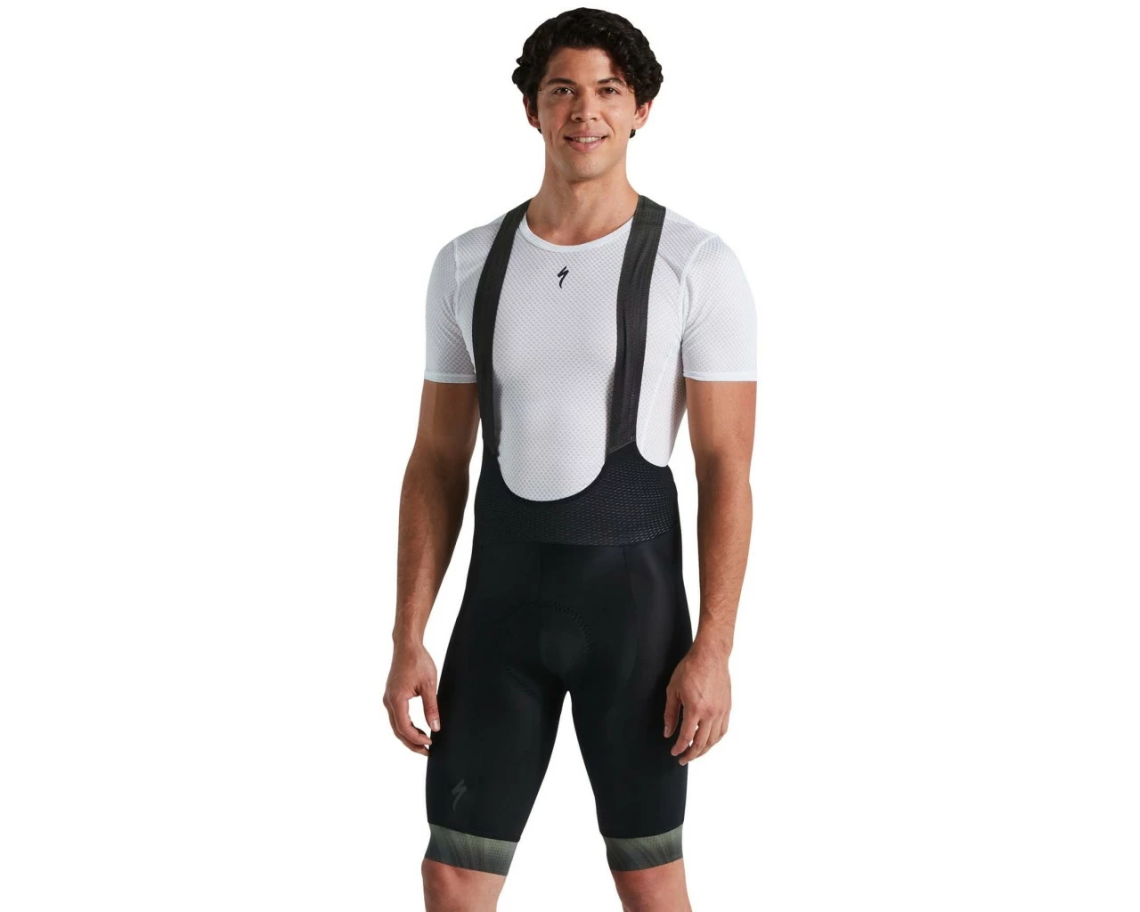Specialized SL Bib Shorts | Black-military Green