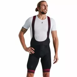 Specialized SL Bib Shorts | Black-ruby Wine
