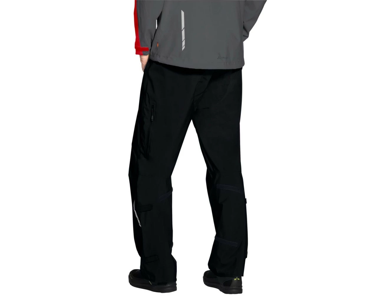 Vaude Herren Moab Regenhose | Black 6 Vaude Herren Moab Regenhose | Black – Bild 4